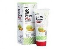 GC MI Paste Plus Recaldent melones garšas zobu krēms ar fluoru 40 g (35 ml)
