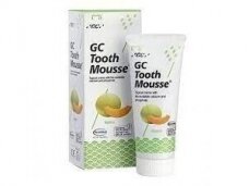 GC Tooth Mousse Recaldent melones garšas zobu krēms bez fluora 40 g (35 ml)